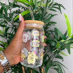Friendly Bear Glass Cup