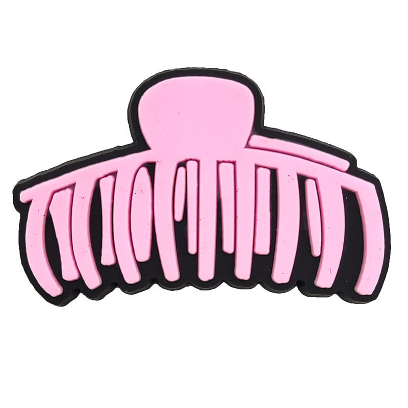 Pink hair clip