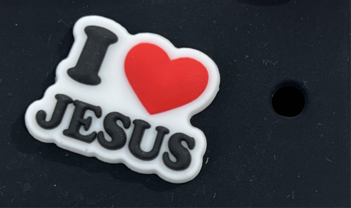 I love Jesus Christian charms