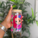 Karol G Glass Cup