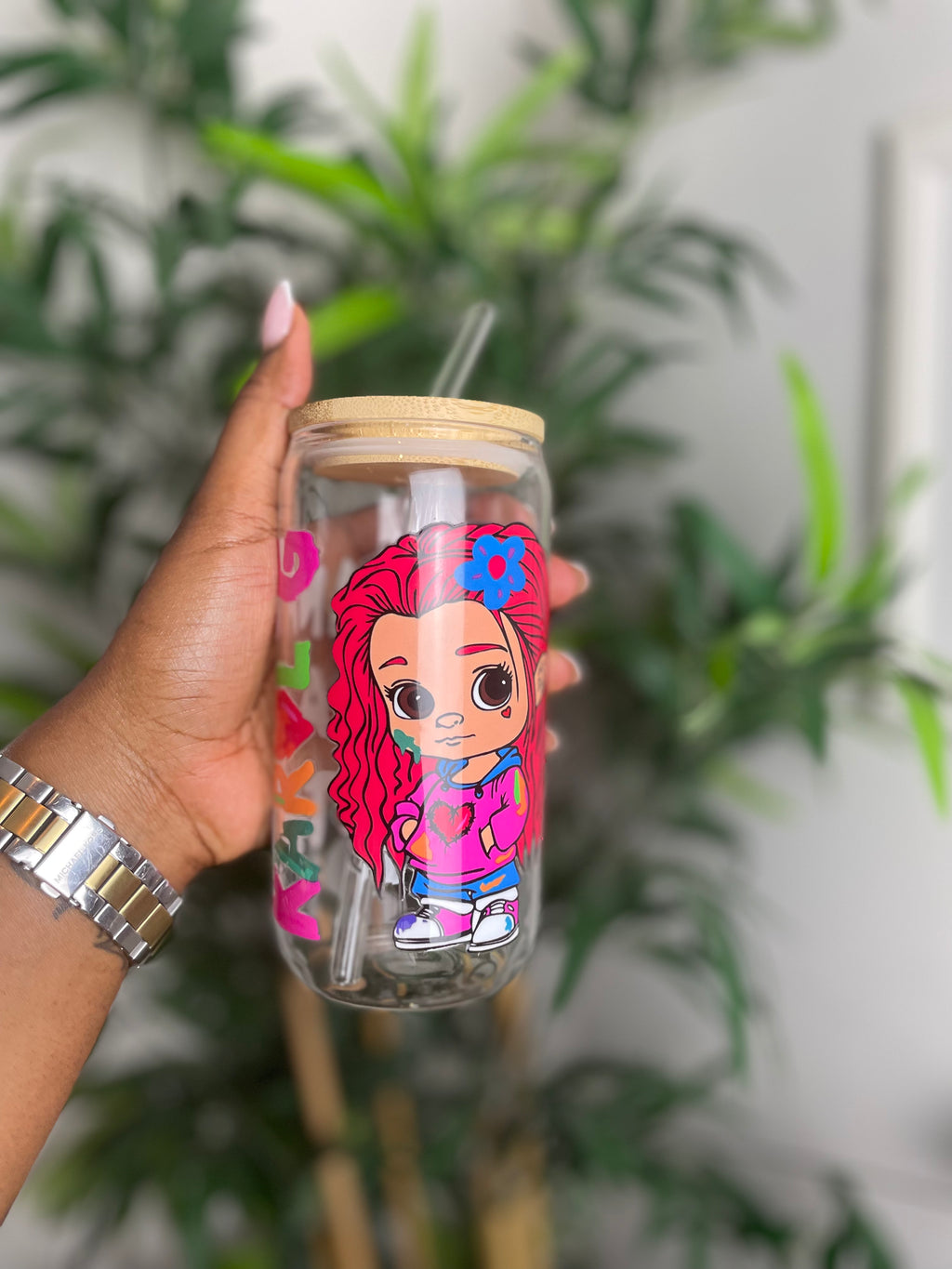Karol G Glass Cup