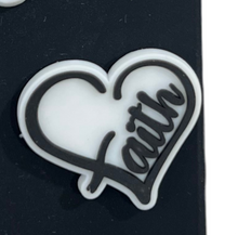 Load image into Gallery viewer, I love Jesus Christian charms
