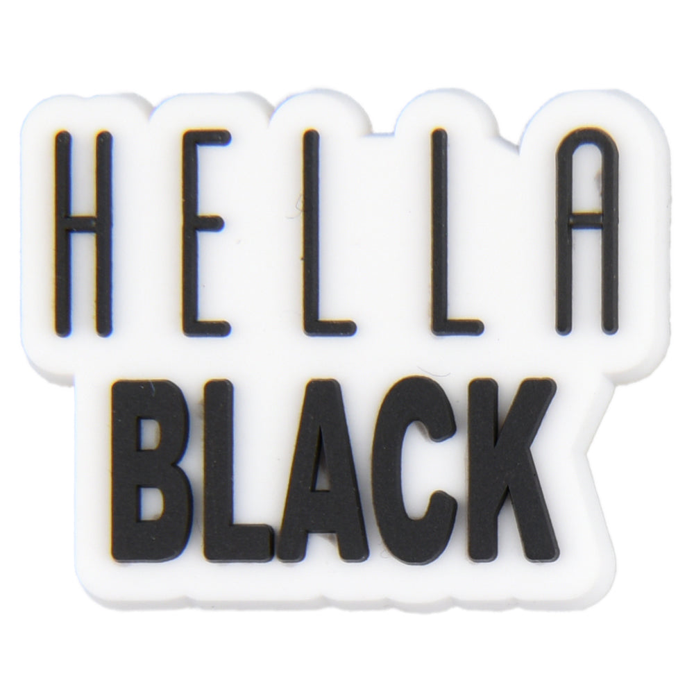Hella Black Croc charm