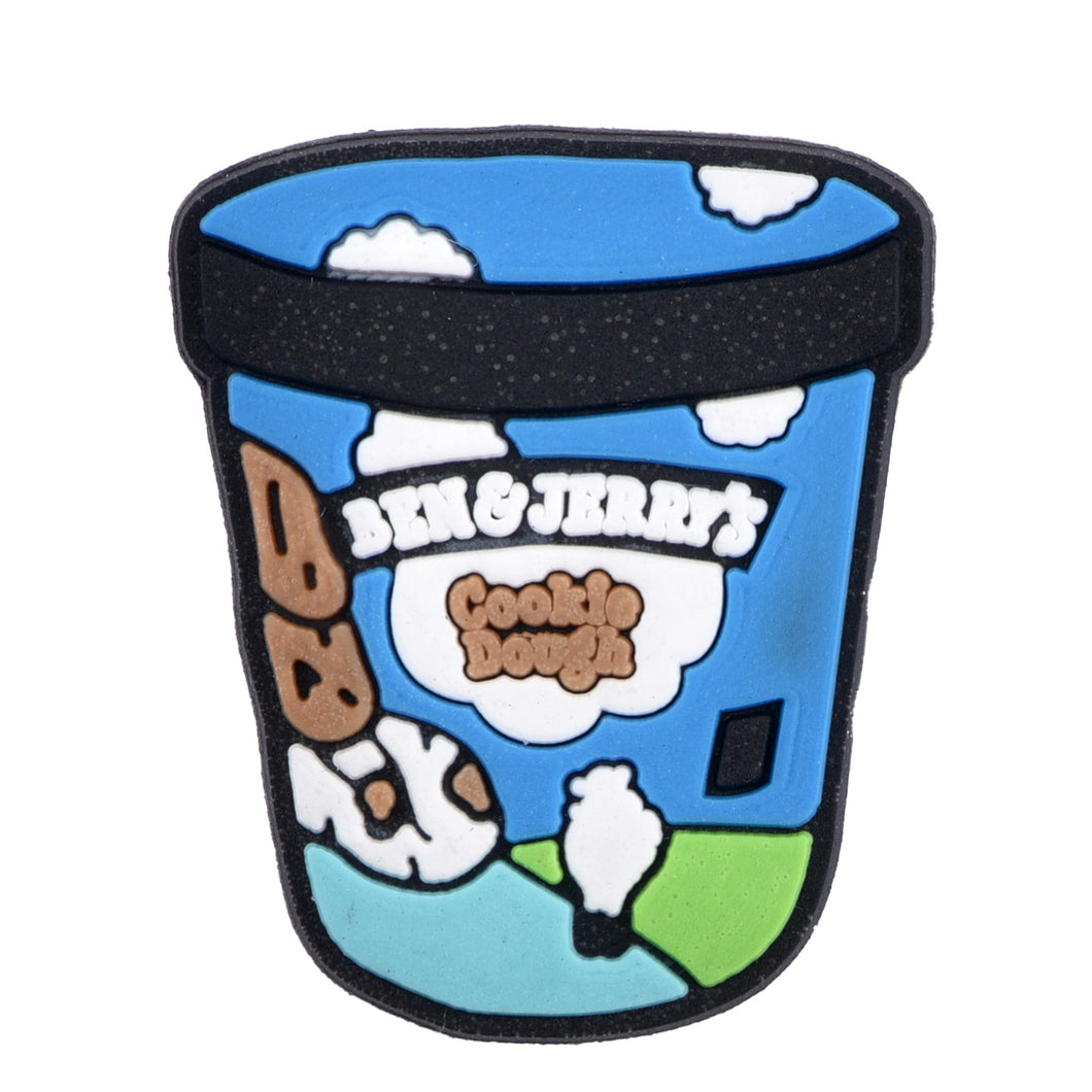 Ben & Jerrrys ice cream croc charm