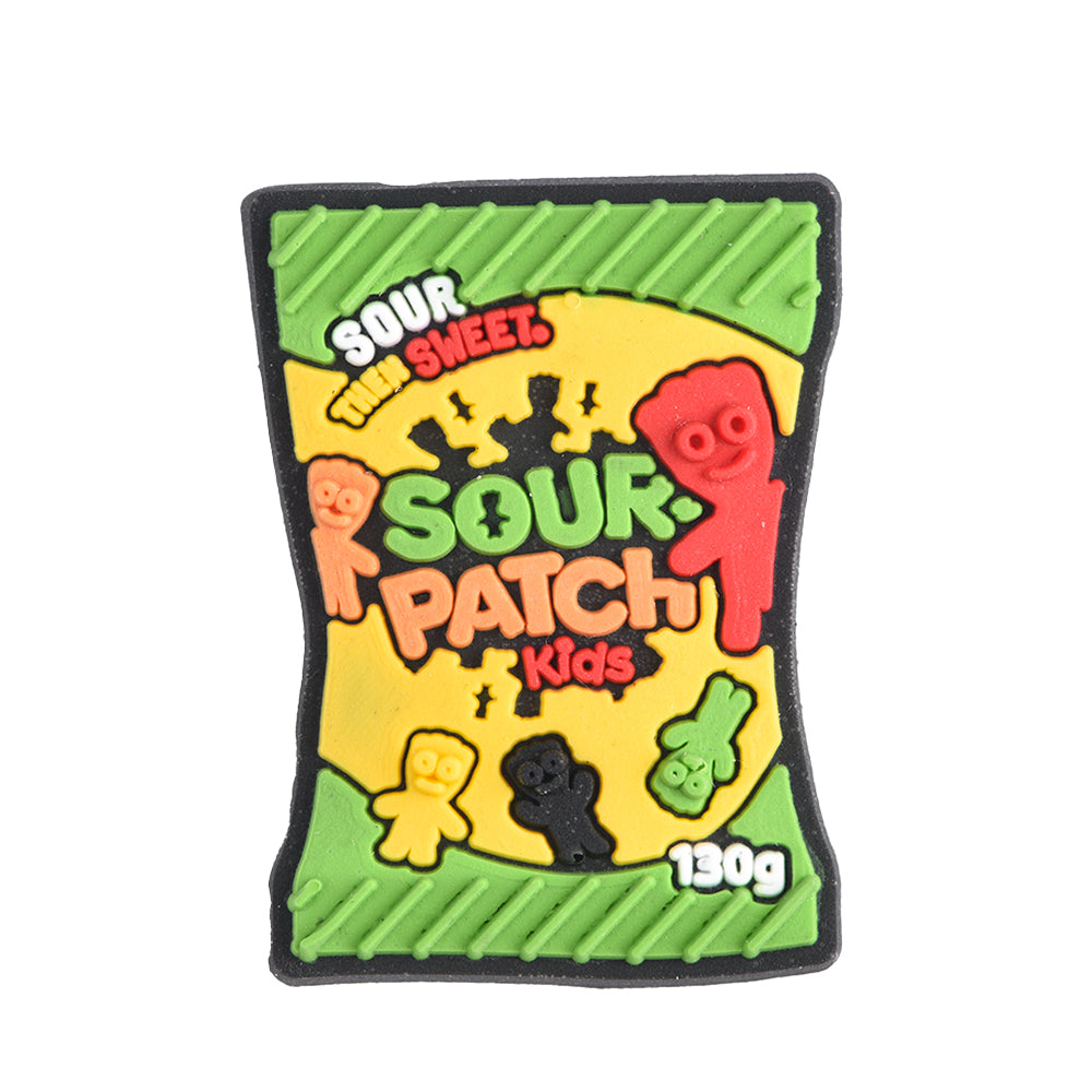 Sour patch kids croc charm