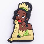 Black Princess croc charm
