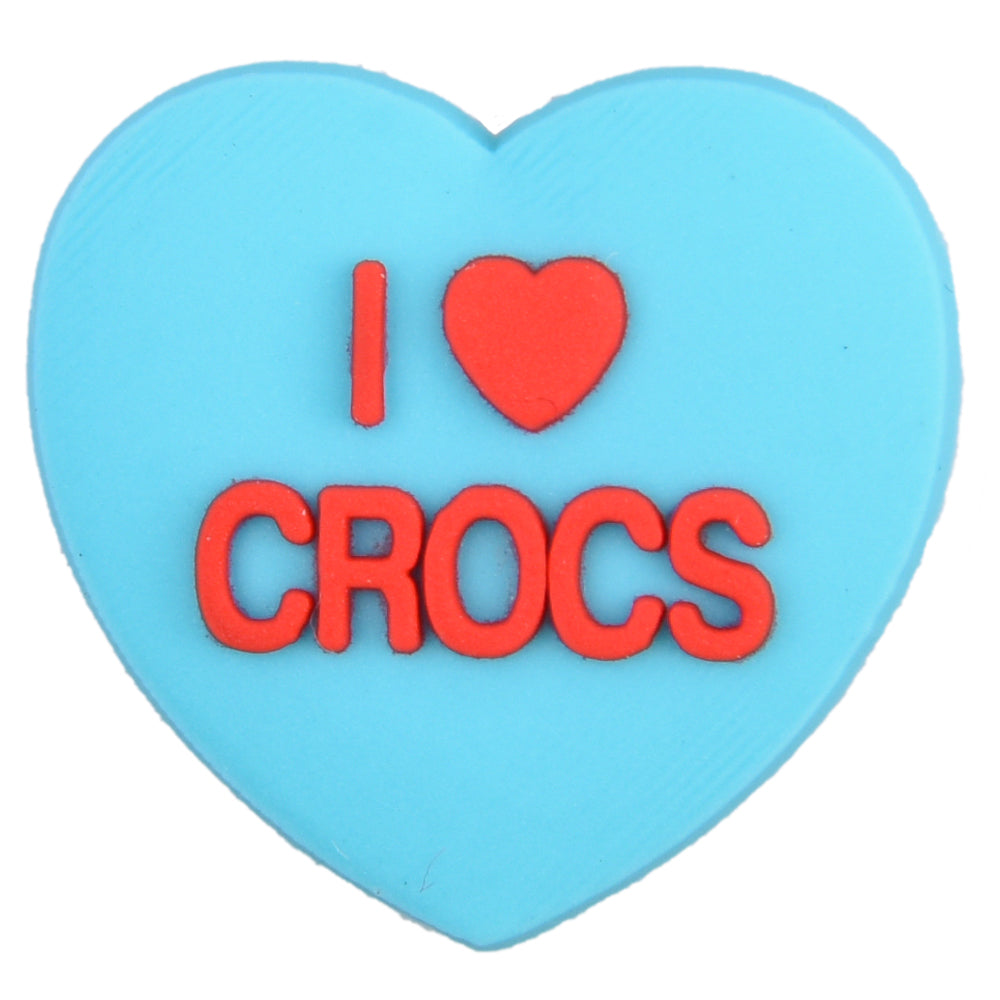 I love Crocs croc charm