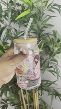 Load and play video in Gallery viewer, Pregnancy affirmation glass can
