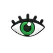 Green eye