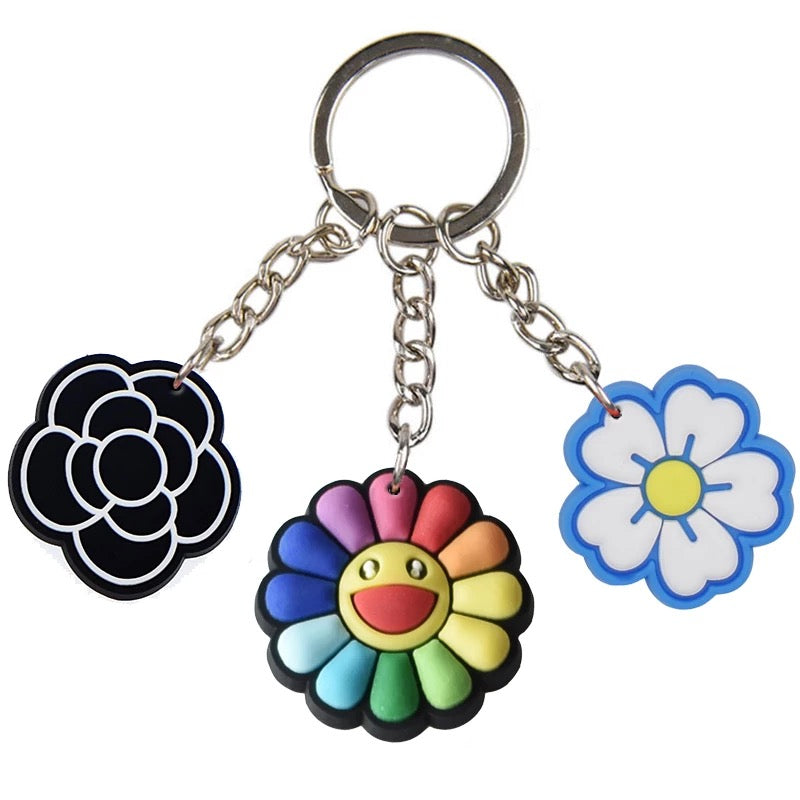 Floral keychain