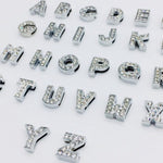 Silver Rhinestone letters